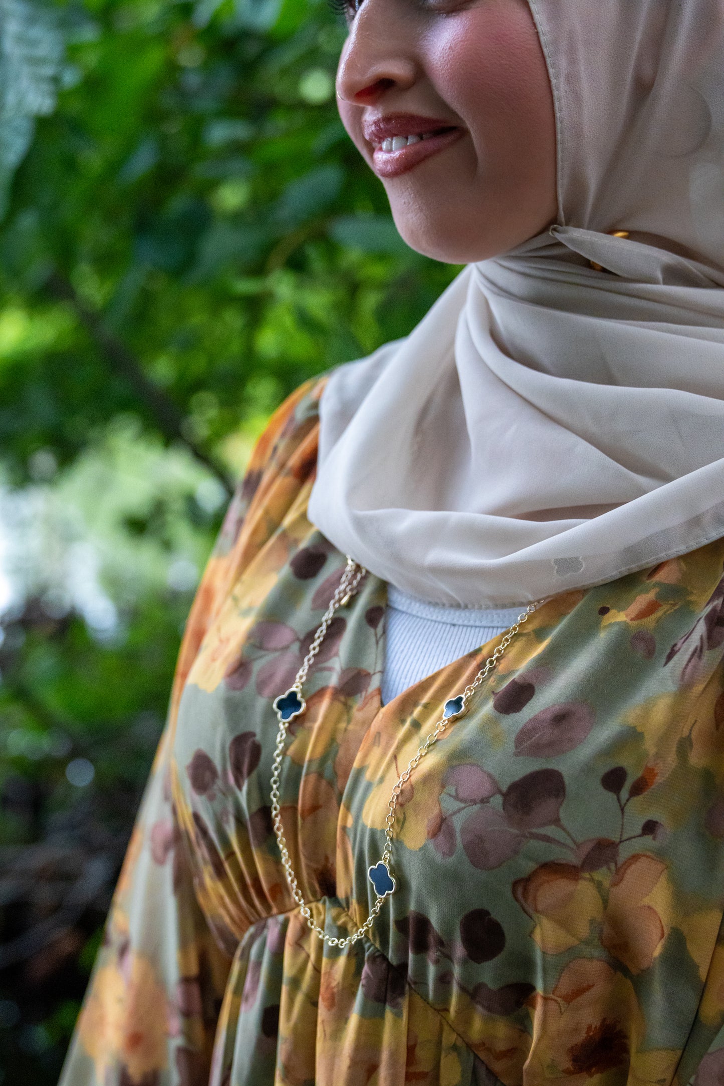 El-Muntaha Noir Necklace