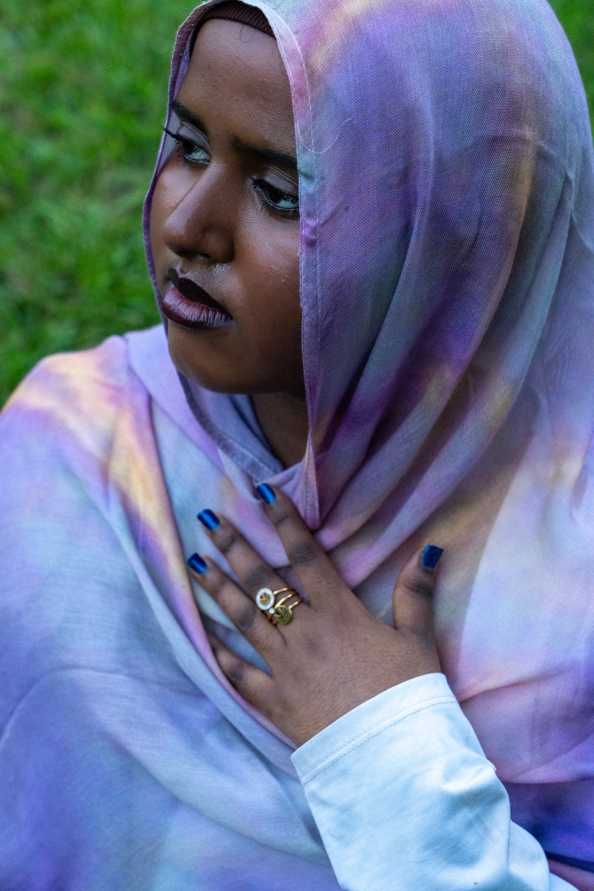 Lavender Skies Modal Hijab